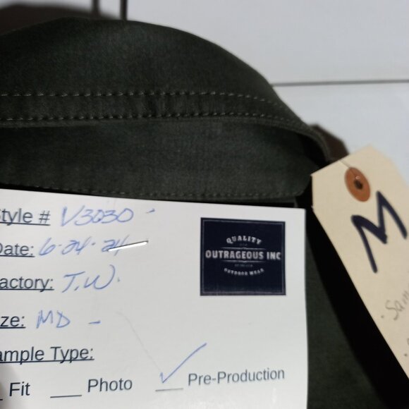 Bountyman Concealed Carry Shirt Jacket - Olive | Medium - Picture 5 of 9